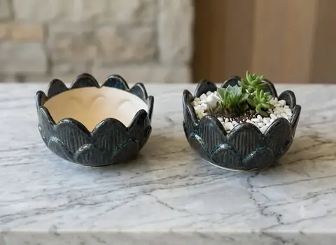 Zimmerpflanzentopf — HV-IND-004, H 10 × D 20,5 cm