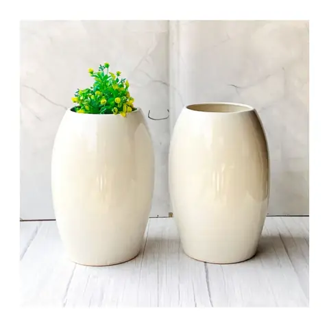 Big Lamp Pot, Zimmerpflanzentopf — HV-IND-096, H 32 × D 20,5 cm