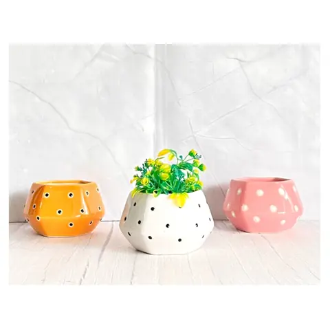 Pailazak Pot, Zimmerpflanzentopf — HV-IND-136, H 9 × D 10 cm