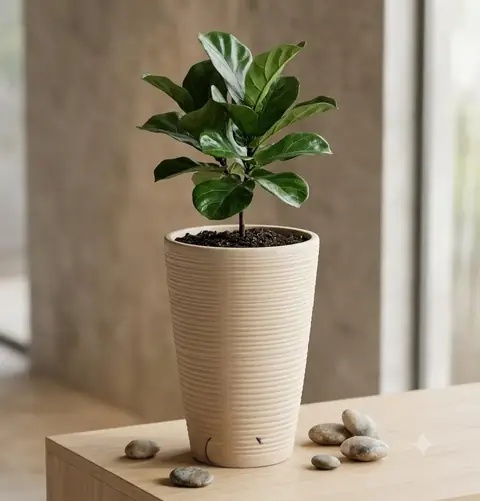Small Pot, Outdoor planter — HV-OUT-002, H 37 × D 30.5 cm