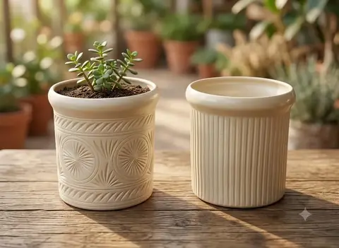 Outdoor planter — HV-OUT-009, H 30.5 × D 30.5 cm