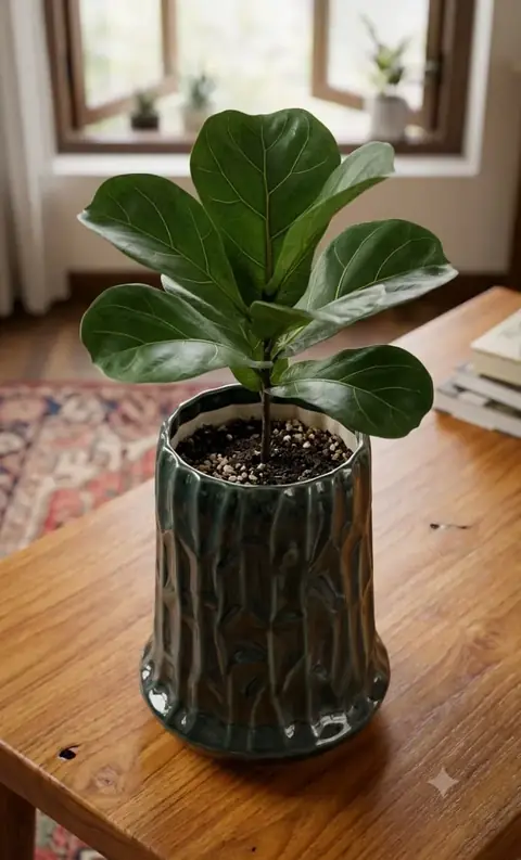Outdoor planter — HV-OUT-016, H 34.5 × D 20.5 cm