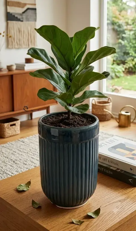 Big Pot, Outdoor planter — HV-OUT-018, H 38 × D 25.5 cm