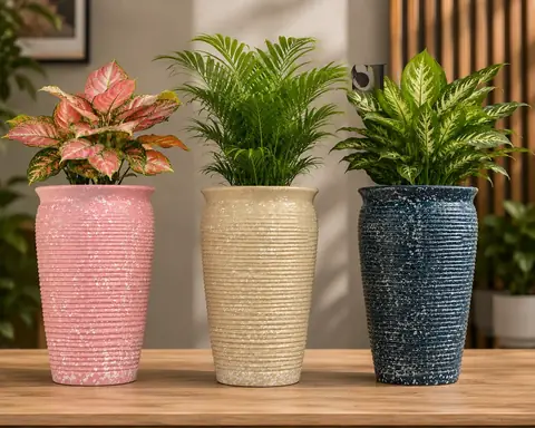 Outdoor planter — HV-OUT-022, H 51 × D 30.5 cm