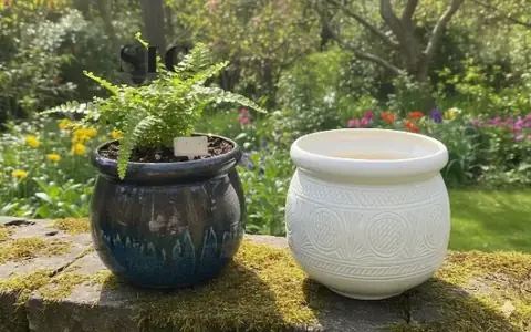 Outdoor planter — HV-OUT-024, H 37 × D 38 cm