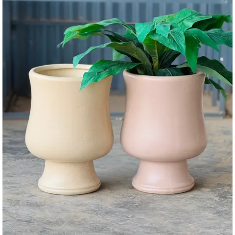 Outdoor planter — HV-OUT-025, H 45.5 × D 30.5 cm