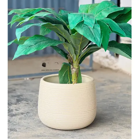 Outdoor planter — HV-OUT-031, H 25.5 × D 28 cm