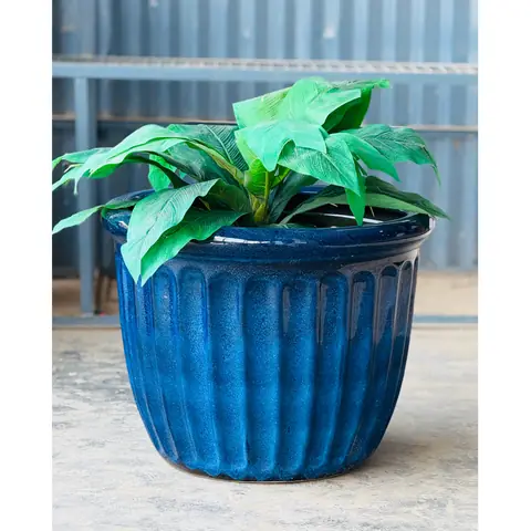Outdoor planter — HV-OUT-037, H 48.5 × D 61 cm