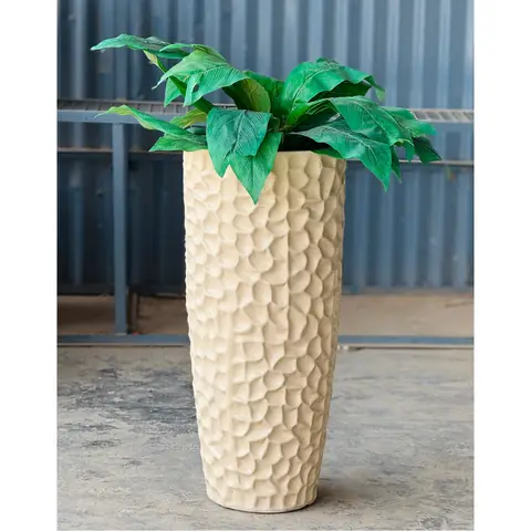 Outdoor planter — HV-OUT-040, H 76 × D 33 cm