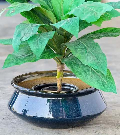 Outdoor planter — HV-OUT-050, H 23 × D 48.5 cm