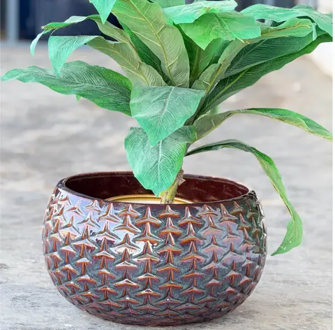 Outdoor planter — HV-OUT-052, H 30.5 × D 40.5 cm