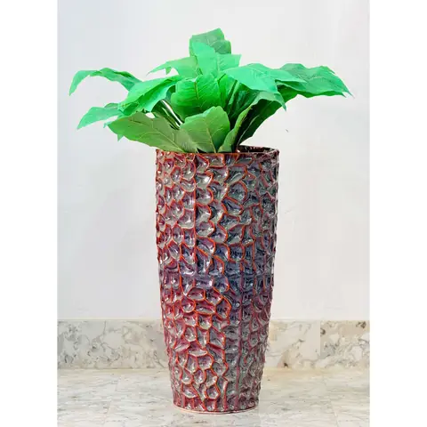 Outdoor planter — HV-OUT-063, H 76 × D 33 cm