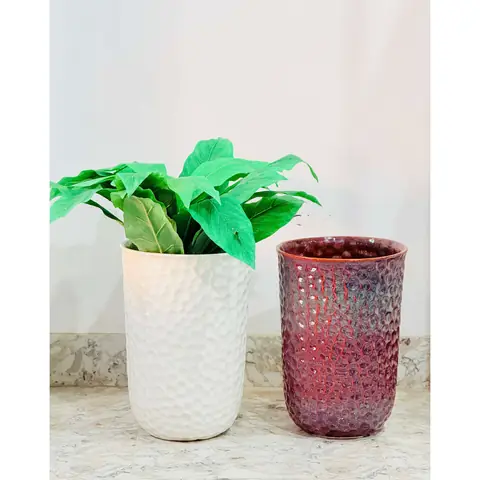 Outdoor planter — HV-OUT-077, H 45.5 × D 30.5 cm