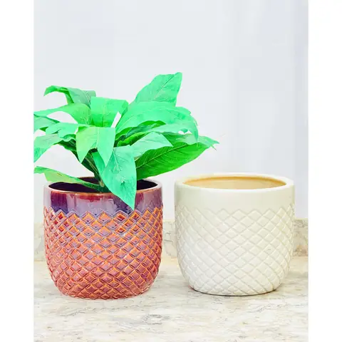 Outdoor planter — HV-OUT-079, H 35.5 × D 43 cm