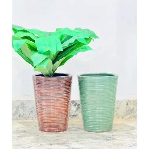 Outdoor planter — HV-OUT-081, H 40.5 × D 33 cm