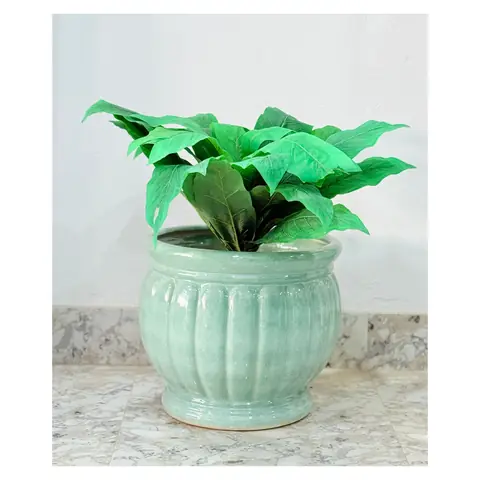 Outdoor planter — HV-OUT-090, H 38 × D 45.5 cm