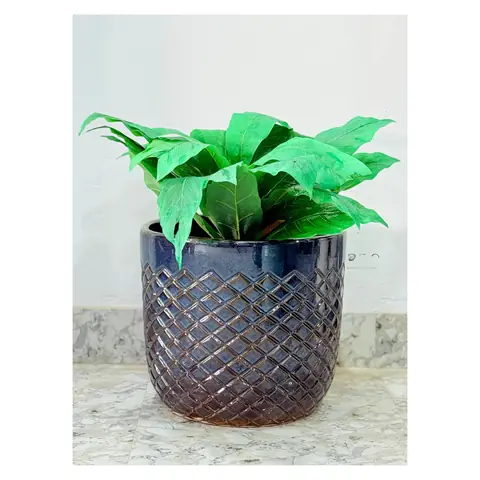 Outdoor planter — HV-OUT-102, H 43 × D 48.5 cm
