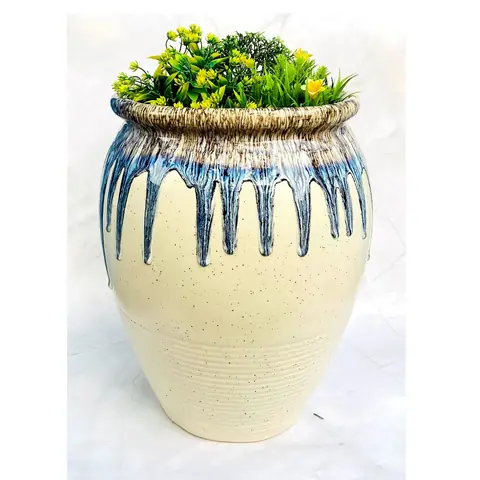 Big Kulhad, Outdoor planter — HV-OUT-111, H 35.5 × D 25.5 cm