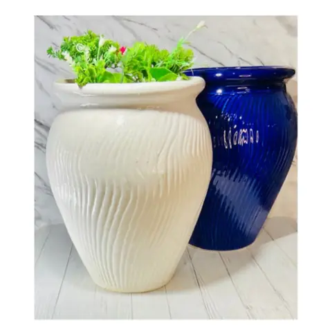 XXL Kulhad, Outdoor planter — HV-OUT-115, H 40.5 × D 30.5 cm