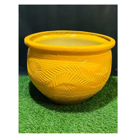 Big Bhagona, Outdoor planter — HV-OUT-132, H 33 × D 45.5 cm