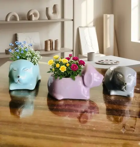 Pots en forme d'animaux