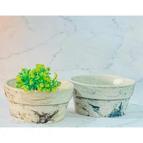 Bonsai planter Big, Bonsai planter — HV-BON-010, H 10 × D 20.5 cm