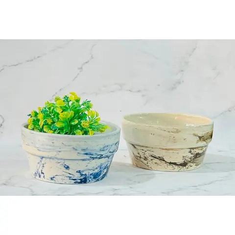 Bonsai planter Small, Bonsai planter — HV-BON-011, H 9 × D 18 cm