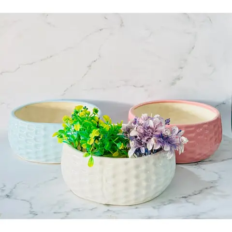 Bonsai planter Small, Bonsai planter — HV-BON-013, H 10 × D 20.5 cm
