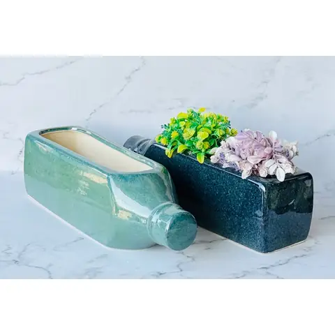 Bonsai planter Big, Bonsai planter — HV-BON-016, H 12.5 × D 9 × L 23 cm