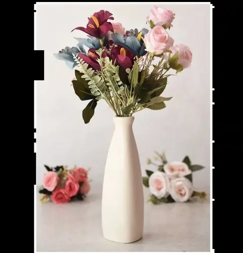 Smalll Scone Vase, Decor vase — HV-VAS-009, H 20.5 × D 5 cm