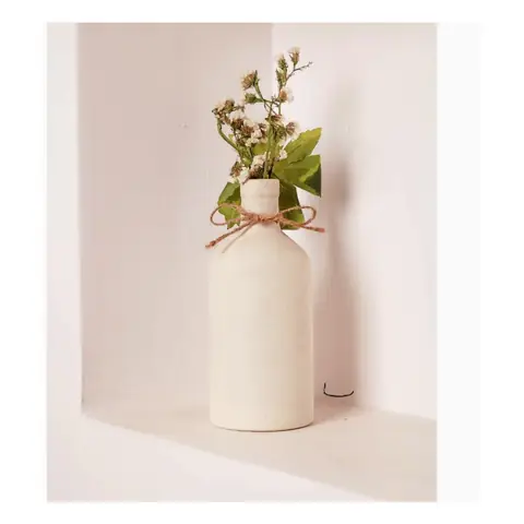 Small Topecone Vase, Decor vase — HV-VAS-040, H 20.5 × D 5 cm