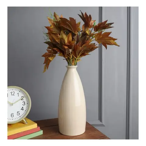 Round Bottle Vase, Decor vase — HV-VAS-042, H 25.5 × D 5 cm
