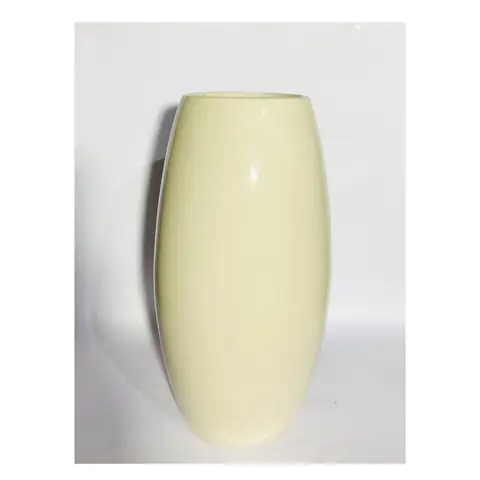XL Dholak Vase, Decor vase — HV-VAS-066, H 35.5 × D 12.5 cm